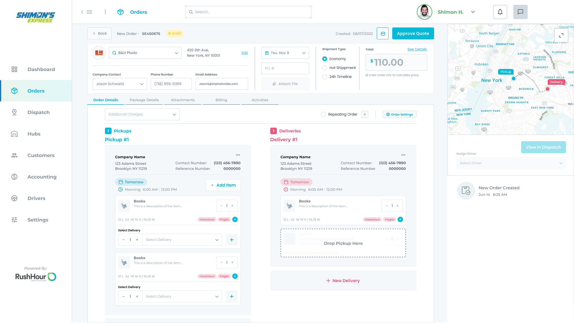 Full Truck Load (FTL) and Part Truck Load (LTL) services
