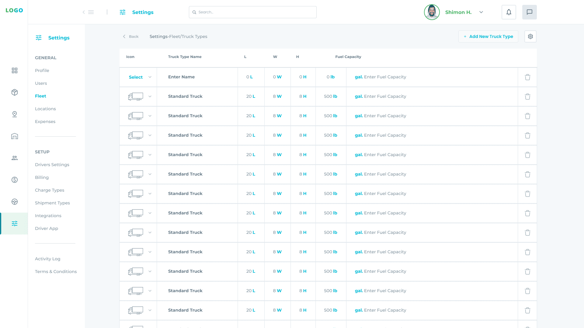Air and Sea Shipment Management